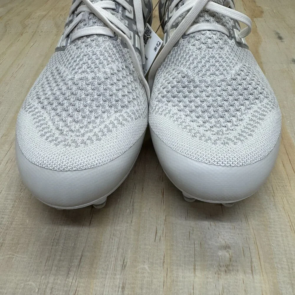 NEW Adidas Ultraboost Ultra Boost Football Cleats JP7409 Mens Sz 11.5 Grey/White